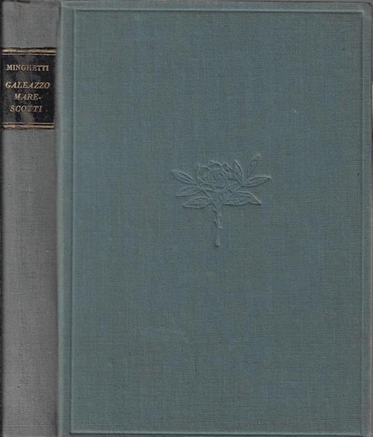 Galeazzo Marescotti - Aurelio Minghetti - copertina