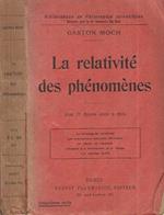 La relativité des phénomènes