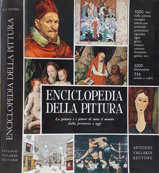 Enciclopedia della Pittura - Bernard S. Myers - copertina