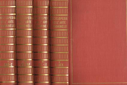 Enciclopedia dell'arte Tumminelli 4voll - Alessandro Niccoli - copertina