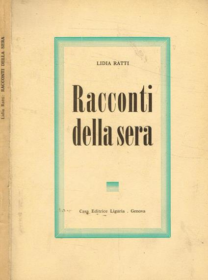 Racconti della sera - Lidia Ratti - copertina