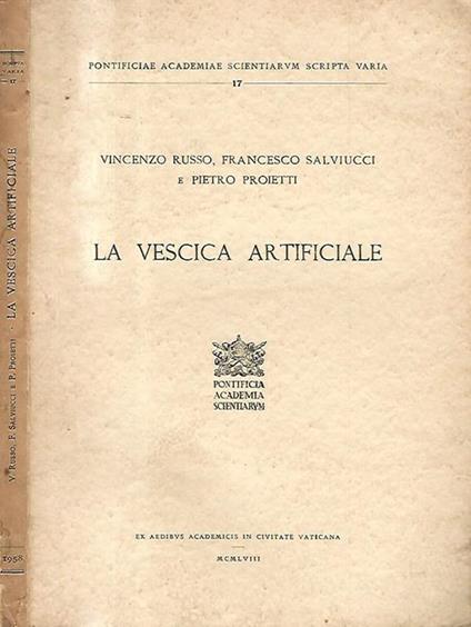 LA VESCICA ARTIFICIALE - Vincenzo Russo - copertina