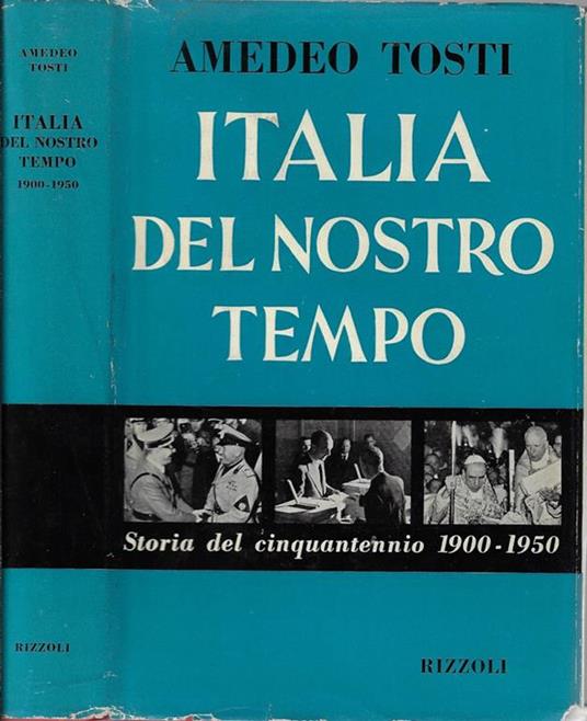 Italia del nostro tempo - Amedeo Tosti - copertina