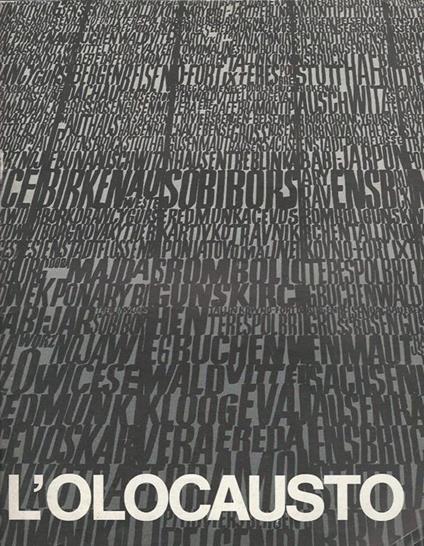 L' olocausto - Yad Vashem - copertina