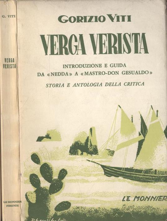 Verga verista - Gorizio Viti - copertina