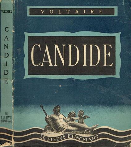 Candide ou l'optimisme - Voltaire - copertina