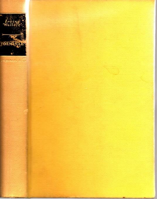 Foeminae - Irving Wallace - copertina