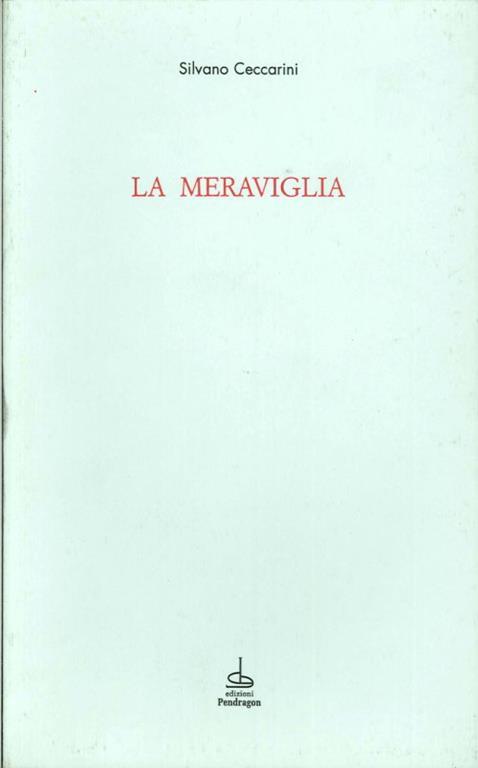 La meraviglia - copertina