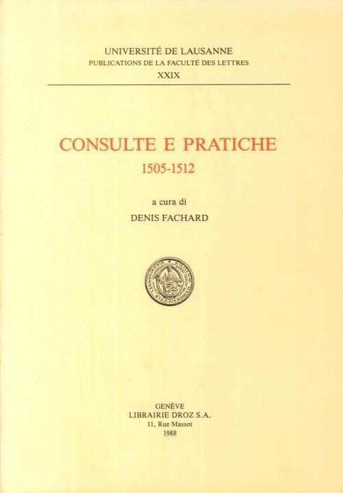 Consulte e pratiche 1505 - 1512 - copertina