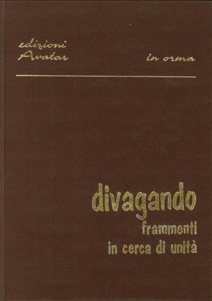 Divagando Frammenti in Cerca di Unità - copertina