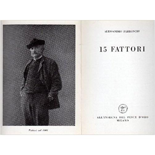 15 Fattori - copertina