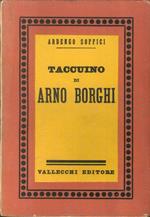 Taccuino di Arno Borghi