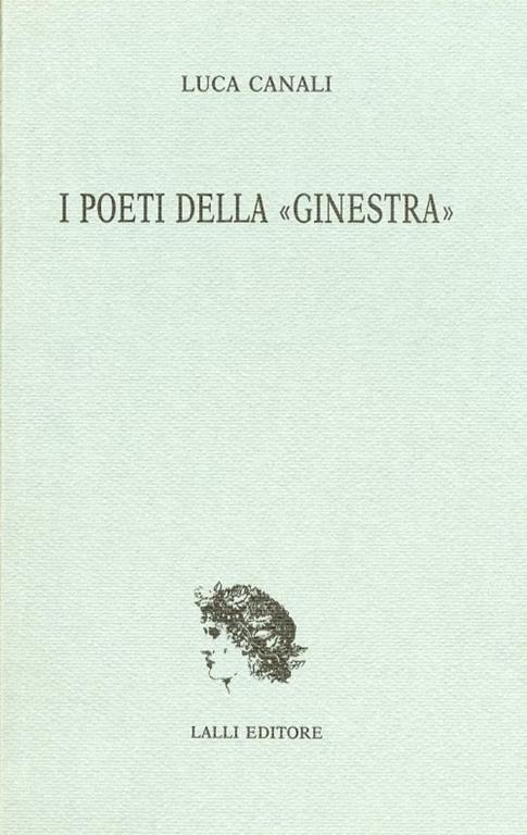 I poeti della "ginestra" - Luca Canali - copertina