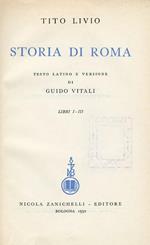 Storia di Roma. Libri I-III