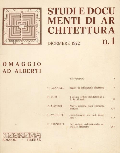 Omaggio ad Alberti - copertina