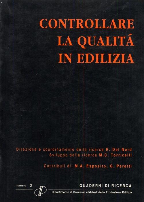 Controllare la qualità in edilizia - copertina