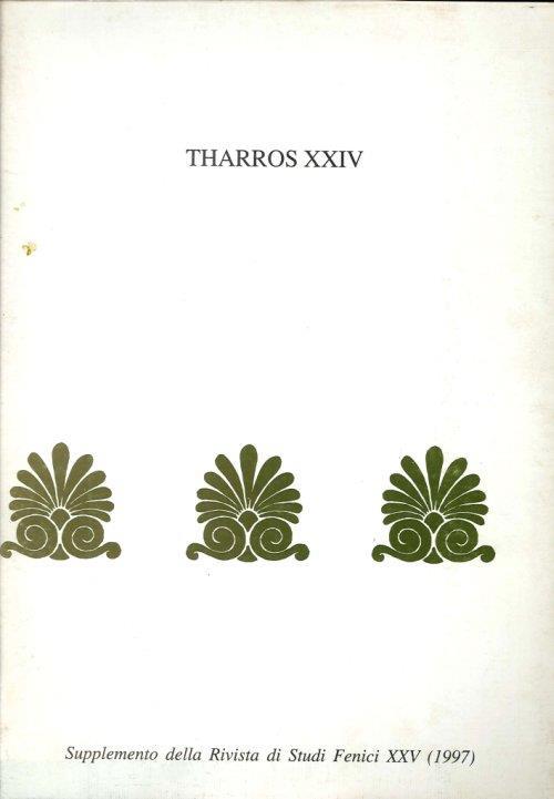Supplemento della "Rivista di Studi Fenici" XXV. Tharros XXIV - copertina