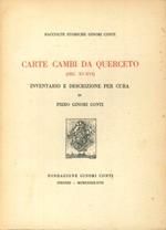 Carte Cambi da Querceto (sec. XV-XVI)