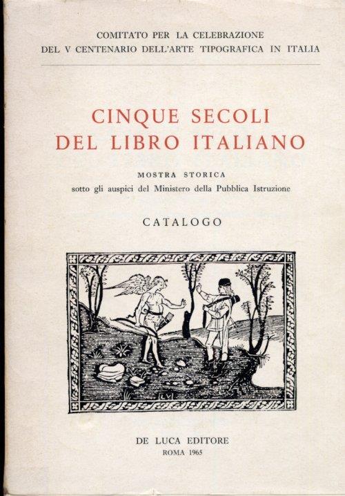 Cinque secoli del libro italiano - copertina