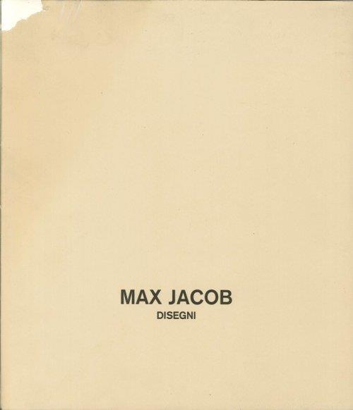 Max Jacob. Disegni - copertina