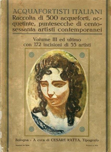 Acquafortisti Italiani - copertina