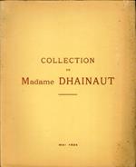 Collection De Madame Dhainaut. Tableaux Modernes. Anciennes Porcelaines Tendres, De Saxe. Bronzes Anciens