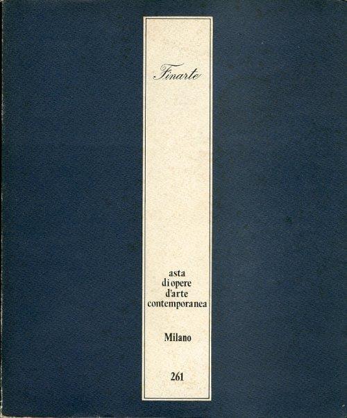 Aste di Opere d'Arte Contemporanea. Giugno 1977 - copertina