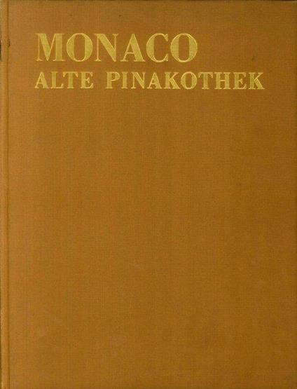 Alte Pinakothek, Monaco - Hermann Bauer - copertina