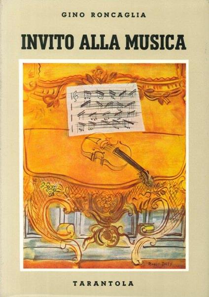 Invito alla Musica - Gino Roncaglia - copertina