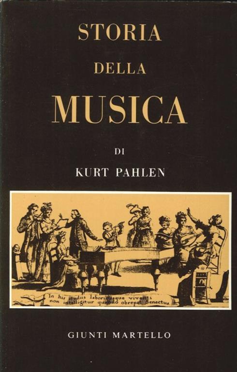 Storia delle Musica - Kurt Pahlen - copertina
