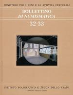 Bollettino di numismatica. 32-33/1999
