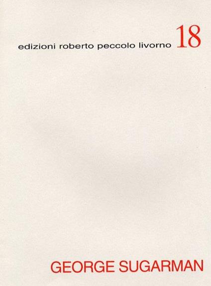 George Sugarman - copertina