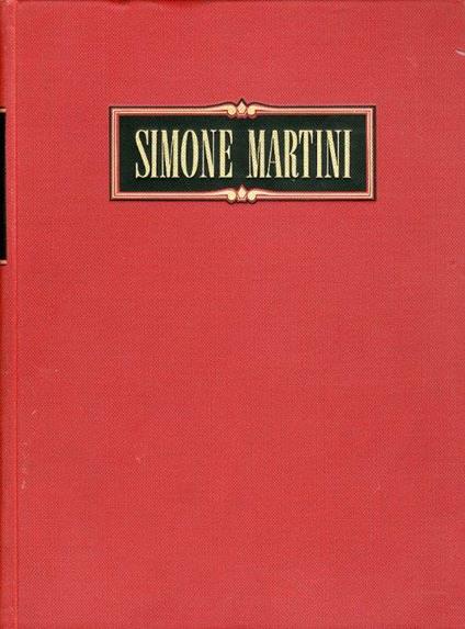 Simone Martini - Giovanni Paccagnini - copertina