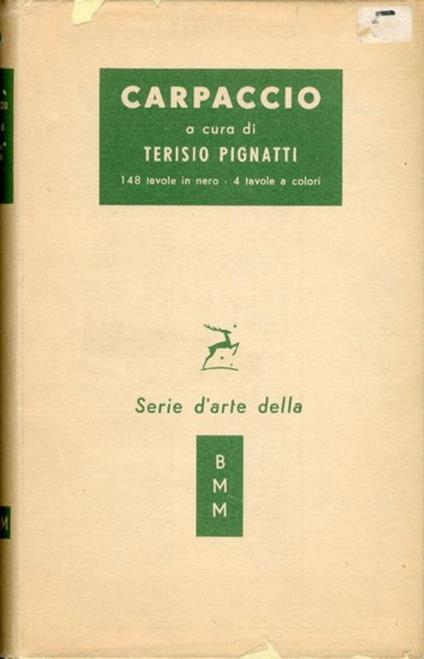 Carpaccio - Terisio Pignatti - copertina