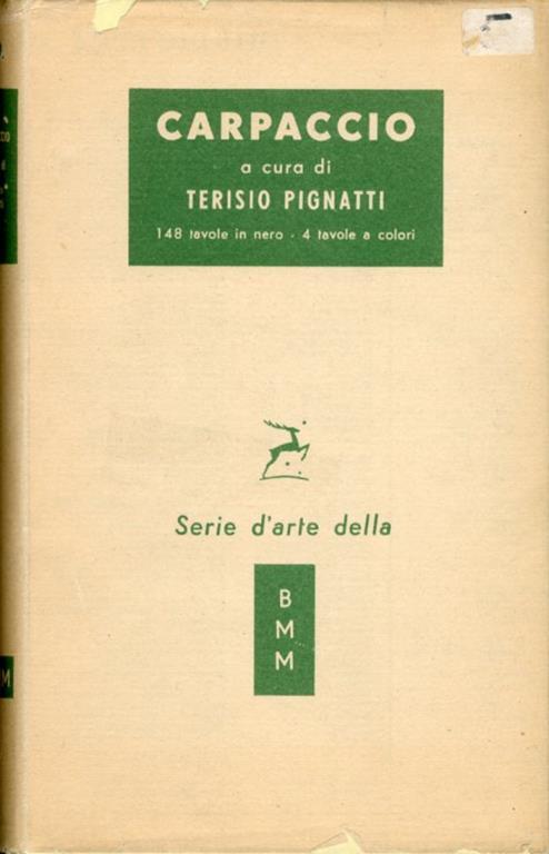 Carpaccio - Terisio Pignatti - copertina