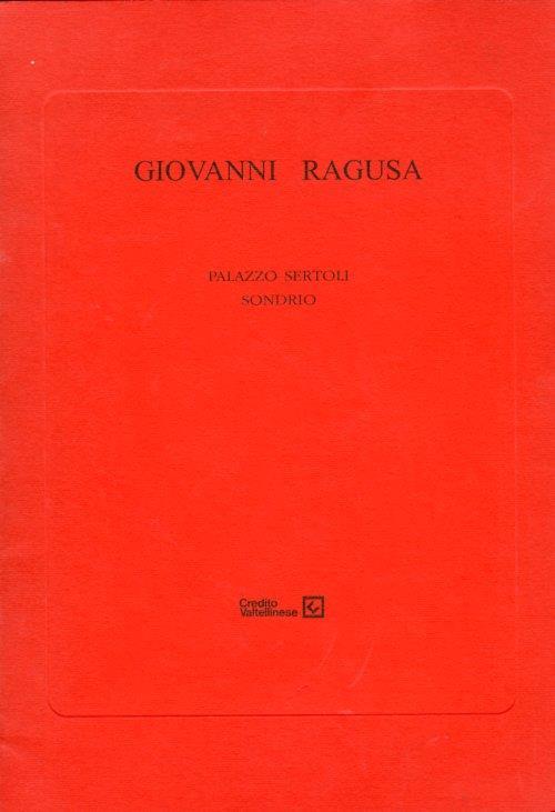 Giovanni Ragusa. Strada Facendo - copertina