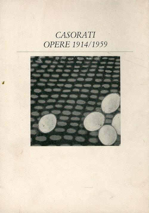 Casorati. Opere 1914/1959 - copertina