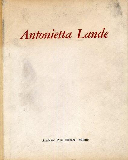Antonietta Lande - Valerio Mariani - copertina
