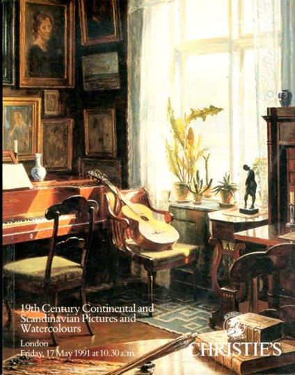 19th Century Continental and Scandivian Pictures and Watercolours. 17 May 1991 - copertina