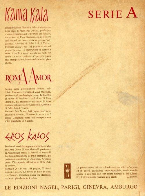 Isama Isala. Roma Amor. Eros Kalos - copertina