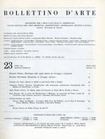 Bollettino d'Arte. 1985 Supplementi al Nr 29-34