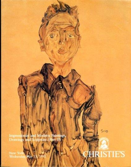 Impressionist and Modern Paintings, Drawings and Sculpture (Part II). 13 May 1992 - copertina