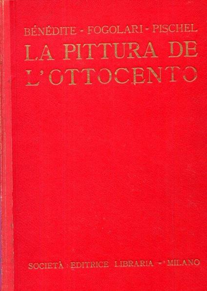 La pittura de l'Ottocento - copertina