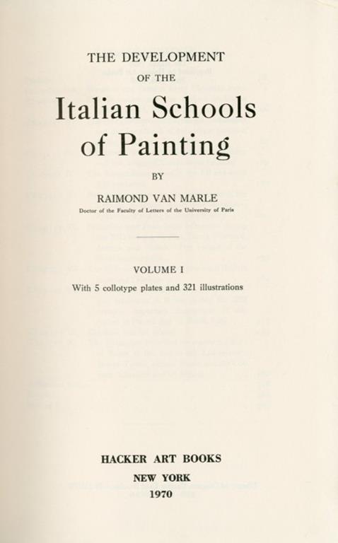 The development of the Italian Schools of Painting. [Complete works] - copertina