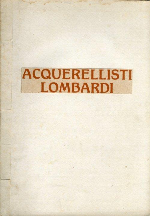 Acquerellisti Lombardi - copertina