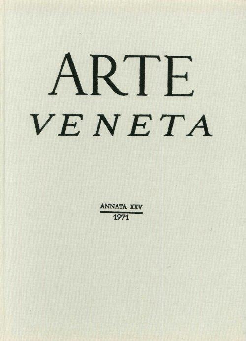 Arte Veneta. Rivista di Storia dell'Arte. 25 - copertina