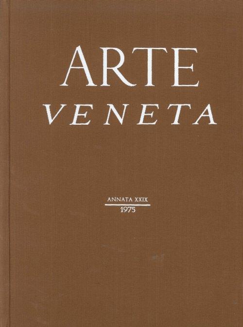 Arte Veneta. Rivista di Storia dell'Arte. 29 - copertina