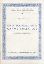 Uno sconosciuto carme sulla lue