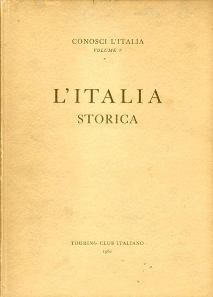 L' Italia Storica - copertina