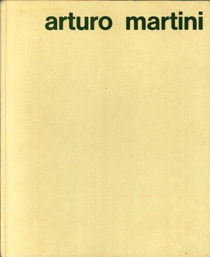 Arturo Martini - copertina